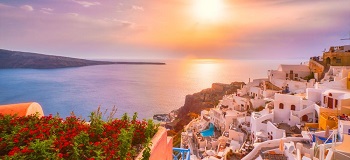 athens santorini image